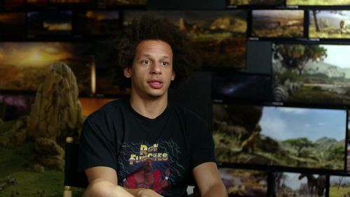 Comedian Eric Andre, who stars in Atlanta-based Cartoon Network's "The Eric Andre Show," claims he was racially profiled by plainclothes law enforcement officers at Hartsfield-Jackson International Airport.