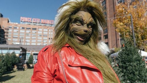 The Grinch will be on-hand at Ponce City Market for brunch, plant decorating and photos during this season. Contributed by Jamestown
