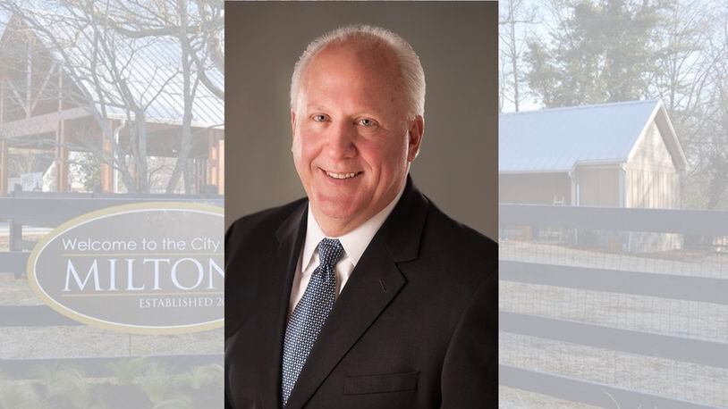 The Milton City Council recently selected Councilmember Paul Moore to serve as Mayor Pro Tempore for 2023. COURTESY CITY OF MILTON