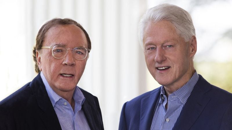 Best-selling suspense novelist James Patterson and former president Bill Clinton will talk about their new novel The President is Missing Tuesday at the Broward Center for the Performing Arts in Fort Lauderdale. Photo by David Burnett