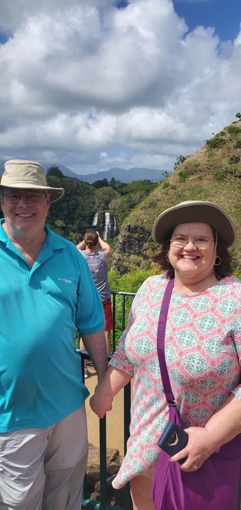 June and Len Brooks loved taking cruises to travel the globe. Here they are on their latest cruise to Hawaii in February which was cut short by the coronavirus. They were confined to their room on the ship for five days and then flown to San Antonio to go into quarantine for 14 days at Lackland Air Force Base.CONTRIBUTED