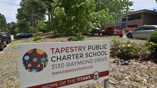 Tapestry Public Charter School is one of seven schools that sued the DeKalb County School District for withholding funds. A judge ruled last week in favor of the schools. (Hyosub Shin / hshin@ajc.com)