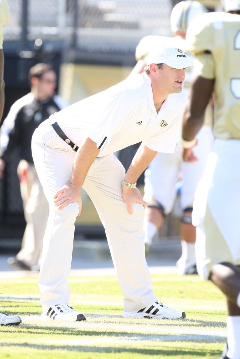 Georgia Tech offensive line coach Brent Key coached at Central Florida from 2005-14 in a variety of roles.