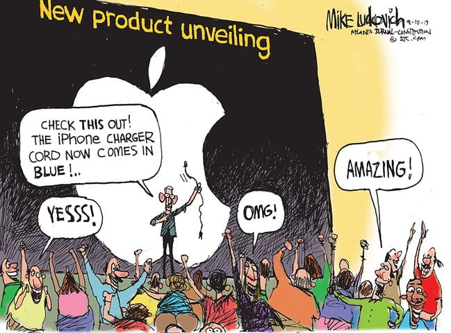 Mike Luckovich: Early adopters