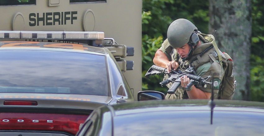 PHOTO: Shooting at Georgia State Patrol