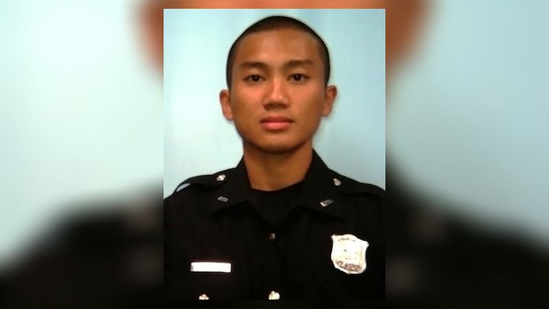 Atlanta police Officer Khuong Thai continues to recover after being shot twice on June 30.