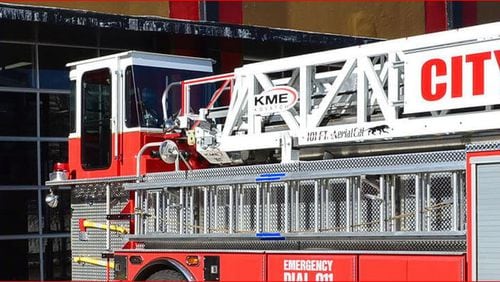 The Atlanta Fire Rescue Department will receive three new tractor-drawn aerial fire truck apparatus in Fiscal Year 2022. CONTRIBUTED