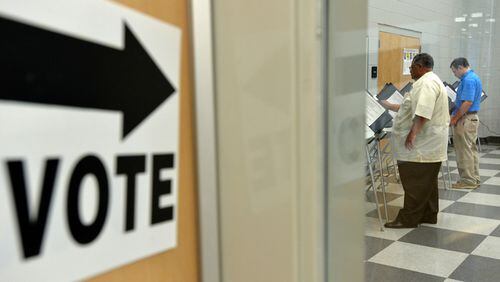 The Cherokee County School Board has approved a partnership agreement with the county Board of Elections and Registrations addressing the use of school sites on election day, and on-site voter registration of eligible high school students. AJC FILE