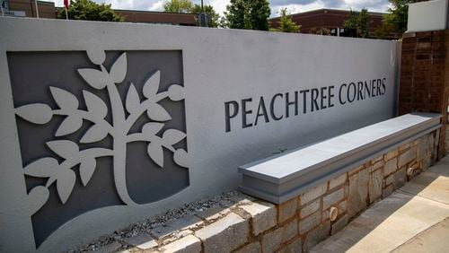 08/06/2021 —Peachtree Corners, Georgia — The exterior of the Peachtree Corners City Hall in Peachtree Corners, Friday, August 6, 2021.  (Alyssa Pointer/Atlanta Journal Constitution)