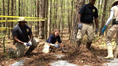 The GBI recovered skeletal remains found by railroad personnel in a wooded area near a railyard in south Fulton County. Agents turned the remains over to the Fulton medical examiner for identification.