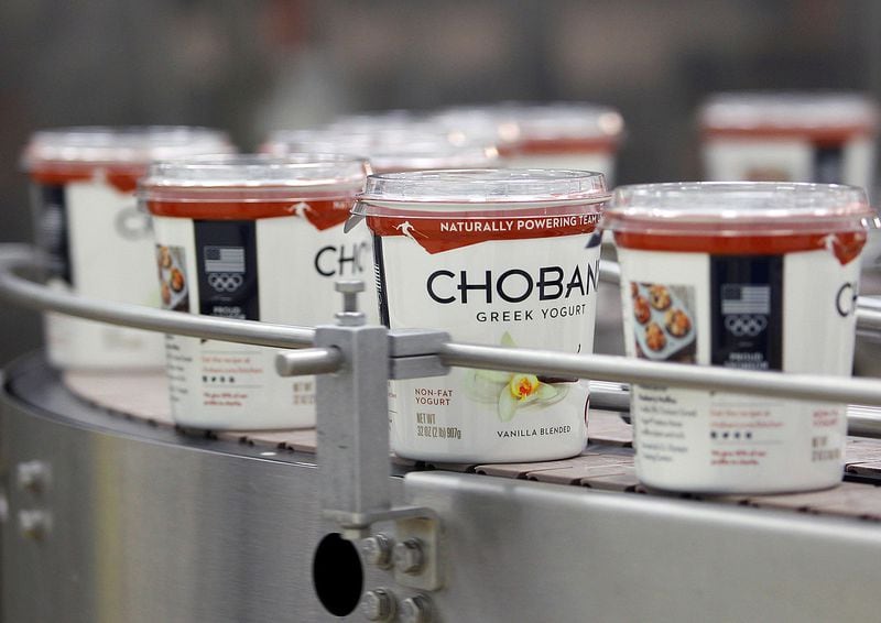 Chobani plain yogurt has less sugar than most supermarket brands.