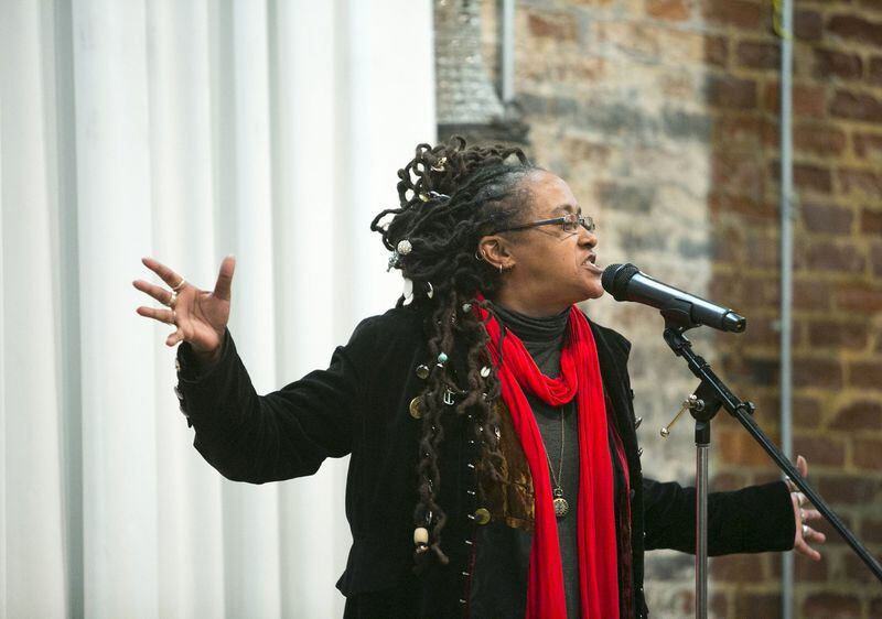 Poet Theresa Davis, a teaching artist with Alliance Theatre, worked with kids at the Boys & Girls Clubs of Metro Atlanta to write an original song and produce a video called “Everyday.” AJC File Photo