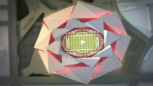 Atlanta Falcons revealed designs for new downtown stadium last week.