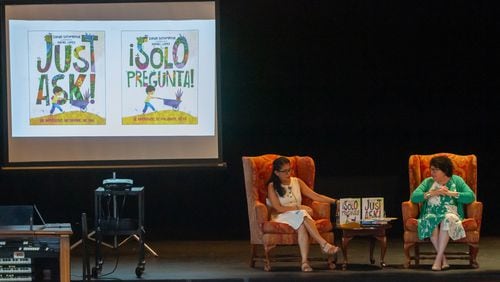 U.S. Supreme Court Justice Sonia Sotomayor discusses her new children's book, “Just Ask! Be Different, Be Brave, Be You," on the Agnes Scott College campus during the AJC Decatur Book Festival  Sunday, September 1, 2019.  (Photo: STEVE SCHAEFER / SPECIAL TO THE AJC)