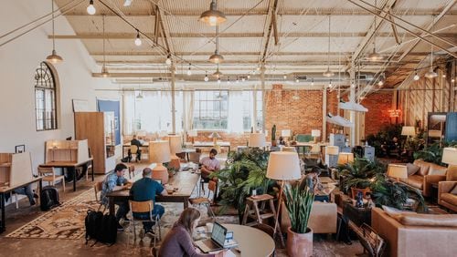This is a photo of a Switchyards co-working space.