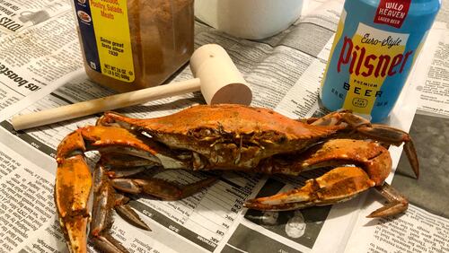 Try Maryland crab and a Low-Country boil at Wild Heaven West End's Crab Trap and Tap event. / Courtesy of Wild Heaven Beer