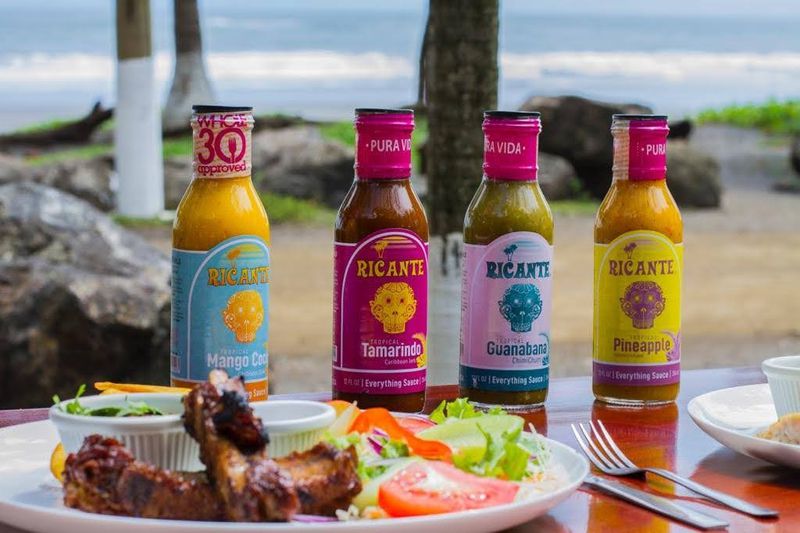 Tropical everything sauces from Ricante. Courtesy of Ricante