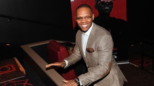 ATLANTA, GA - JANUARY 05:  Ronnie Devoe of New Edition attends BET's Atlanta screening of "The New Edition Story" at AMC Parkway Pointe on January 5, 2017 in Atlanta, Georgia.  (Photo by Paras Griffin/Getty Images for BET)