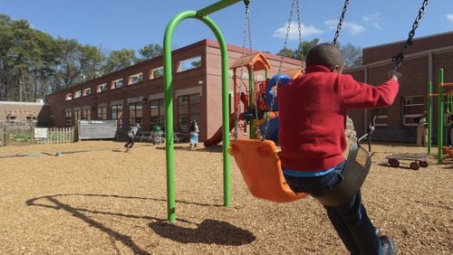 FEBRUARY 24, 2017 ATLANTA Students in Lisa Cunnigham’s second grade class play during a recess at the Burgess-Peterson Academy Friday, February 24, 2017. A bill introduced in the Georgia House would require at least a half-hour of recess for all Georgia students in kindergarten through fifth grade. “We hold these truths to be self-evident: that life, liberty, the pursuit of happiness” and school recess are inalienable rights. That was essentially the message Lilly Nordby Wills brought to Georgia lawmakers Tuesday, hoping to right what she sees as a grave injustice at her Paulding County school. “We get 15 minutes of recess, sometimes not even that, ” the fourth-grader told a room full of state representatives. Her teacher gives students extra work, and if they don’t complete it fast enough they lose even those meager moments of carefree time. She had to forfeit some of her recess last month, scribbling her work while the other kids played. “That made me sad, ” she said. Kent D. Johnson/AJC