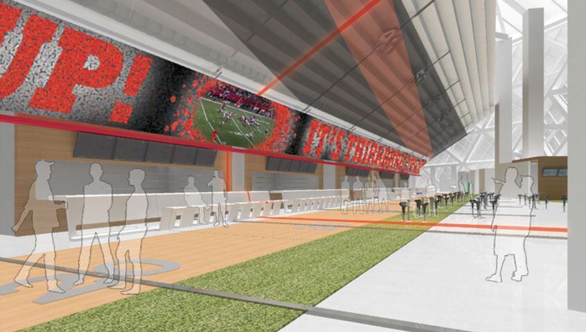 Falcons release new stadium drawings