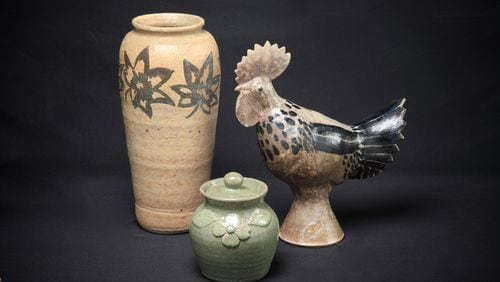 Decorative folk pottery is on view at the Folk Pottery Museum of Northeast Georgia in Sautee Nacoochee, near Helen.

Credit: Folk Pottery Museum of Northeast Georgia