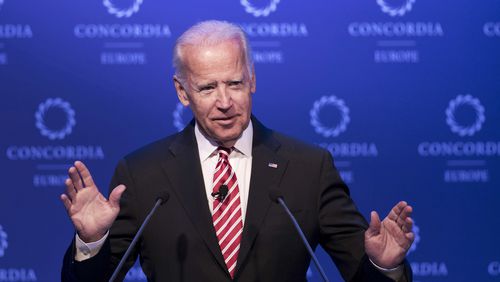 Former Vice President Joe Biden. (AP Photo/Petros Giannakouris, File)