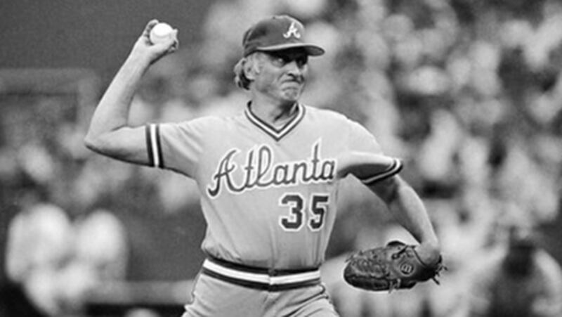 Pitcher Phil Niekro hit seven home runs in his Braves career. (AJC file photo)