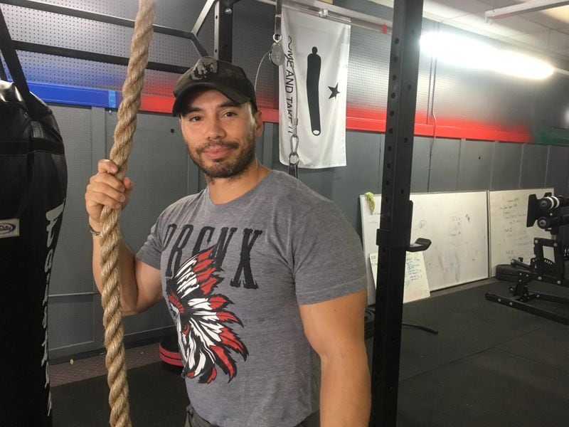  Clydesman Fitness owner Michael Chapa is as friendly as he is buff, and he likes getting to know his clients. He didn't get far trying to chat up Reality Winner. Photo: Jennifer Brett