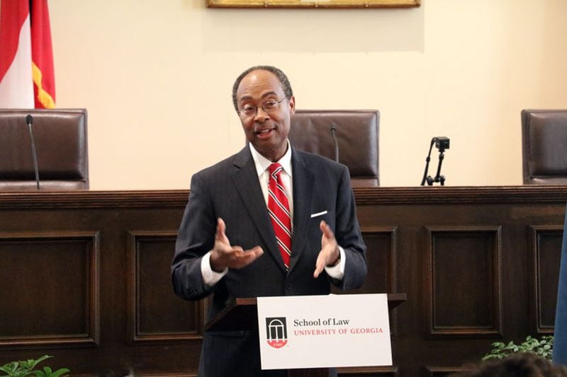 U.S. District Judge Steve Jones threw out many of Fair Fight’s claims in its suit involving the 2018 race for governor, ruling against challenges to registration cancellations, too few voting machines, inadequate poll worker training and ballots rejections. Photo credit: University of Georgia School of Law
