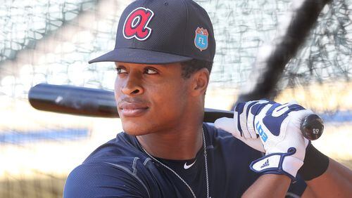 Mallex Smith played in 72 games for the Braves in 2016.