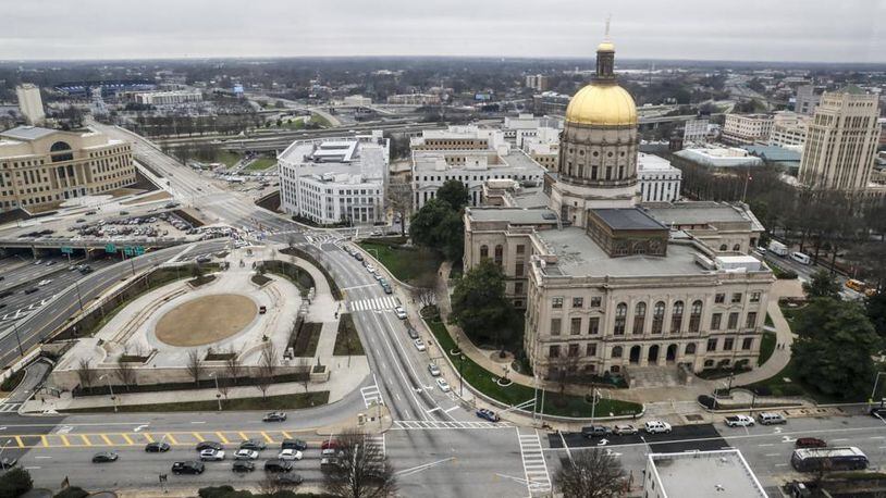 The Georgia Capitol.