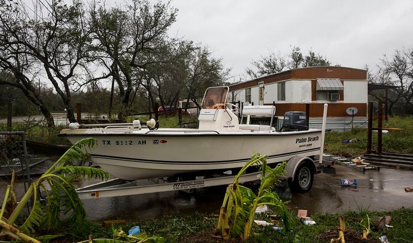 Photos: Hurricane Harvey hits Texas coast