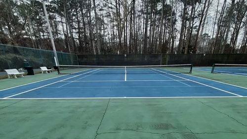 Roswell recently approved a contract with Signature Tennis Courts to renovate Tennis Courts 11 and 12 at the Roswell Area Park. (Courtesy City of Roswell)