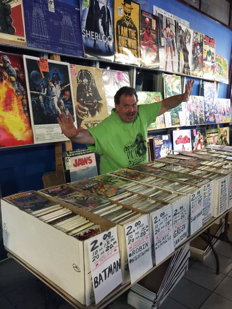 Wes Tillander, the creator of Atlanta Comic Convention, has hosted hundreds of shows in the Southeast over the past three decades. CONTRIBUTED/WES TILLANDER
