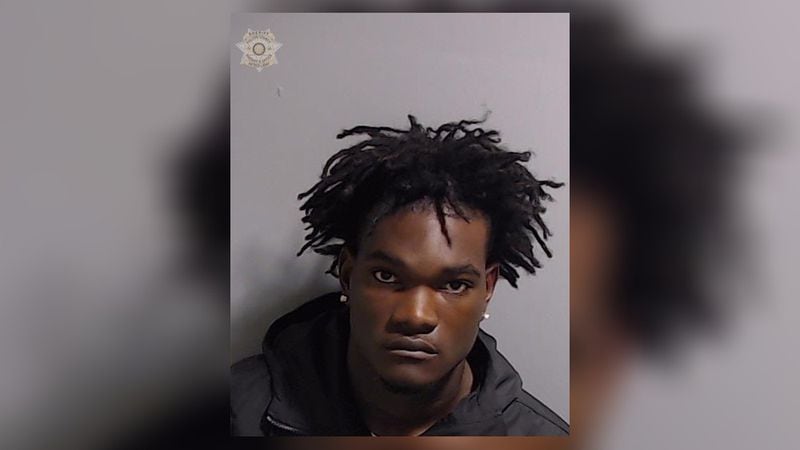 Xavier Frison was arrested on a murder charge a Nov. 10 shooting at a Buckhead apartment building that killed 26-year-old Arlontae Marks.