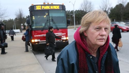 Cobb and Gwinnett County transit agencies have taken additional steps to separate bus drivers from passengers.  (AJC FILE PHOTO)