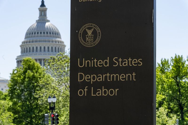 The federal Department of Labor in Washington, D.C.  AP Photo/J. Scott Applewhite)
