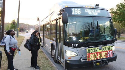 MARTA reduced the frequency of most of its bus routes in December amid a shortage of bus drivers. But it hopes to restore full service this summer. (File photo by EMILY HANEY / emily.haney@ajc.com)