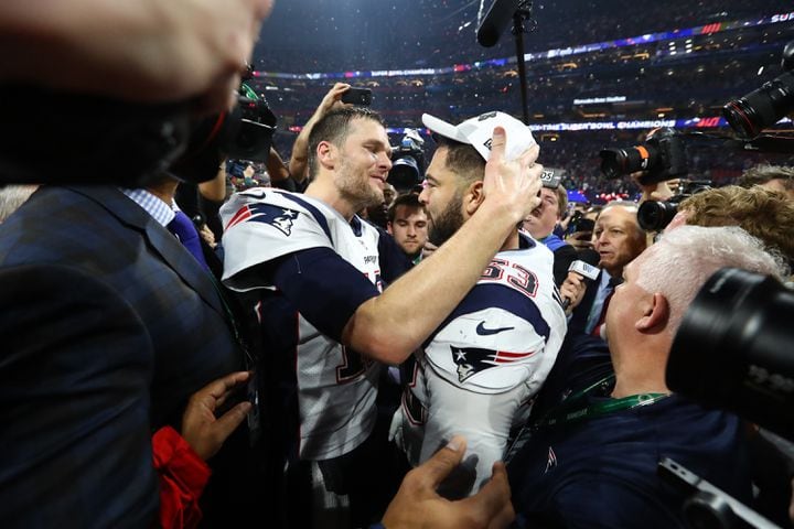 Photos: Celebration and dejection at the Super Bowl