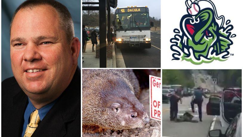 The biggest stories in Gwinnett County in 2017 range from Tommy Hunter's now-infamous Facebook posts and a police scandal to transit and a minor league baseball team changing its name. And the home of its famous groundhog closed.