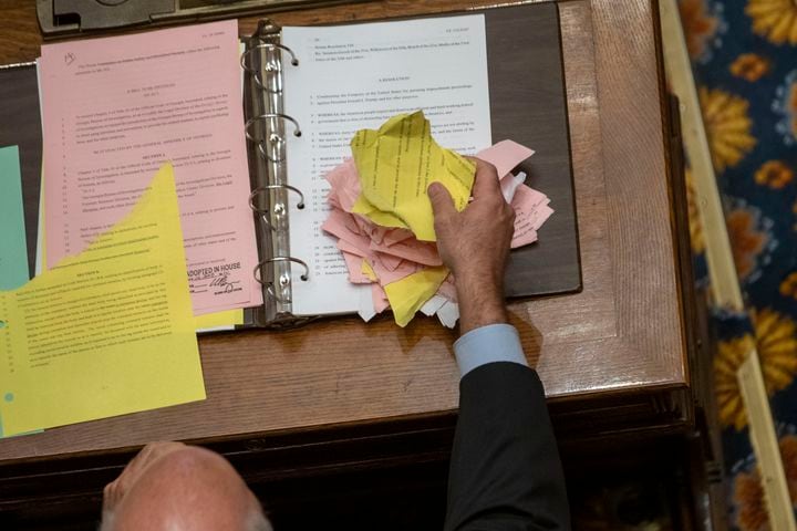 PHOTOS: Gov. Kemp signs hate-crimes bill on last day of legislative session
