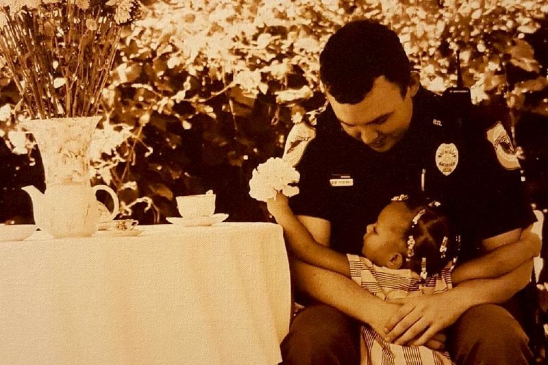 Cobb County police Officer Anthony Pereira, 28, is survived by a 5-year-old daughter.