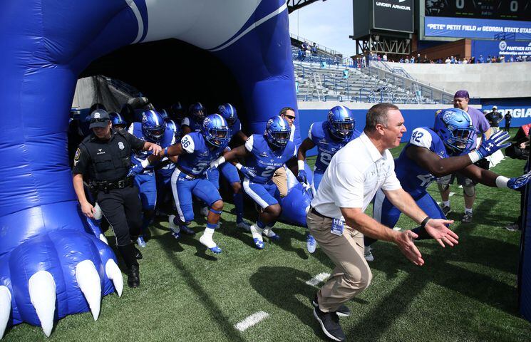 Photos: Georgia State plays at former Turner Field site
