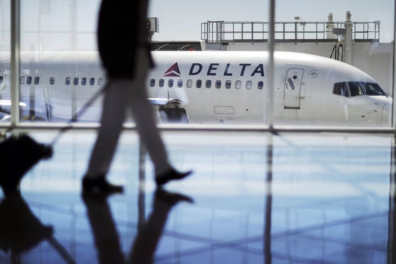 A Delta Air Lines jet at Hartsfield-Jackson International Airport in Atlanta. (2016 AP file photo/David Goldman)