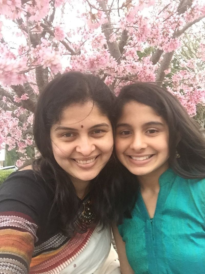 Gauri Misra-Deshpande and her daughter, Sara. Courtesy of Gauri Misra-Deshpande