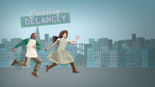 A love-struck star-crossed couple find each other in “Crossing Delancey,” to be performed by the Alliance Theatre Oct. 7-Nov. 18 at the Marcus Jewish Community Center of Atlanta. Because the Alliance will be temporarily out of its Woodruff Arts Center home during the 2017-2018 season, the 12 productions of the season will be in a variety of new locations, including the MJCCA in Dunwoody. CONTRIBUTED