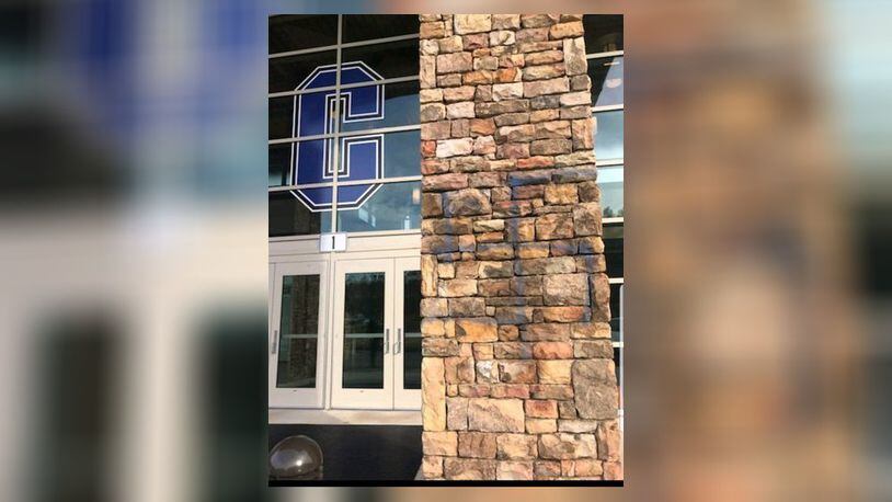 The school district is investigating the swastikas at Centennial High.
