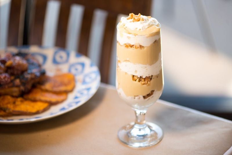 Butterscotch Pudding Parfait. Photo credit- Mia Yakel.