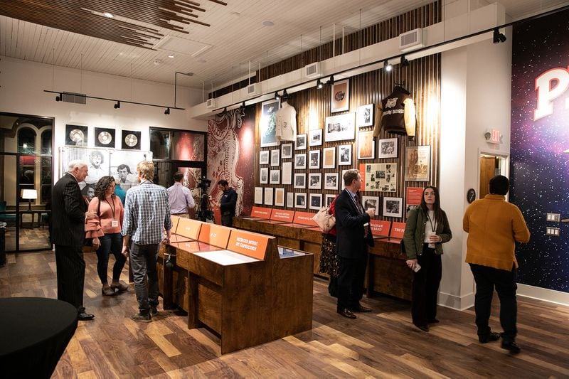 The Museum at Capricorn, part of the Mercer Music at Capricorn project, explores Macon's rich music history and currently only allows ten people in at a time.
Courtesy of Mercer University