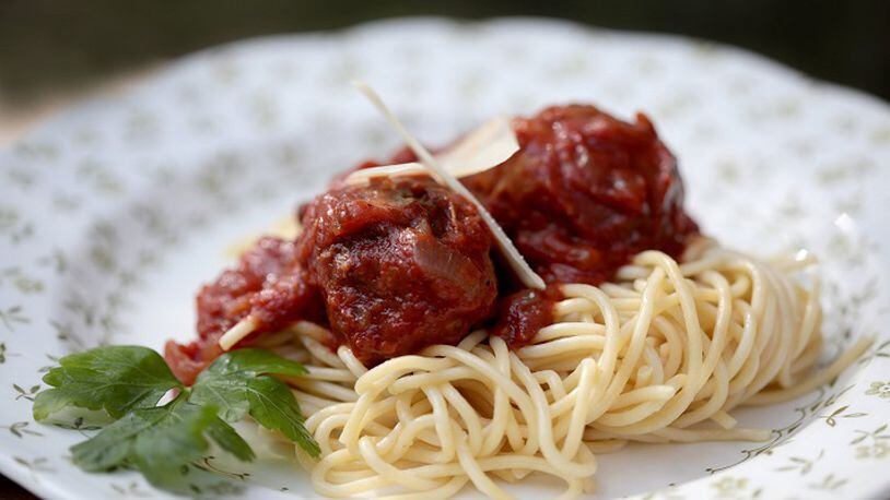 Real Meatballs and Spaghetti make a hearty dish for dinner. (Jessica J. Trevino/Detroit Free Press/TNS)